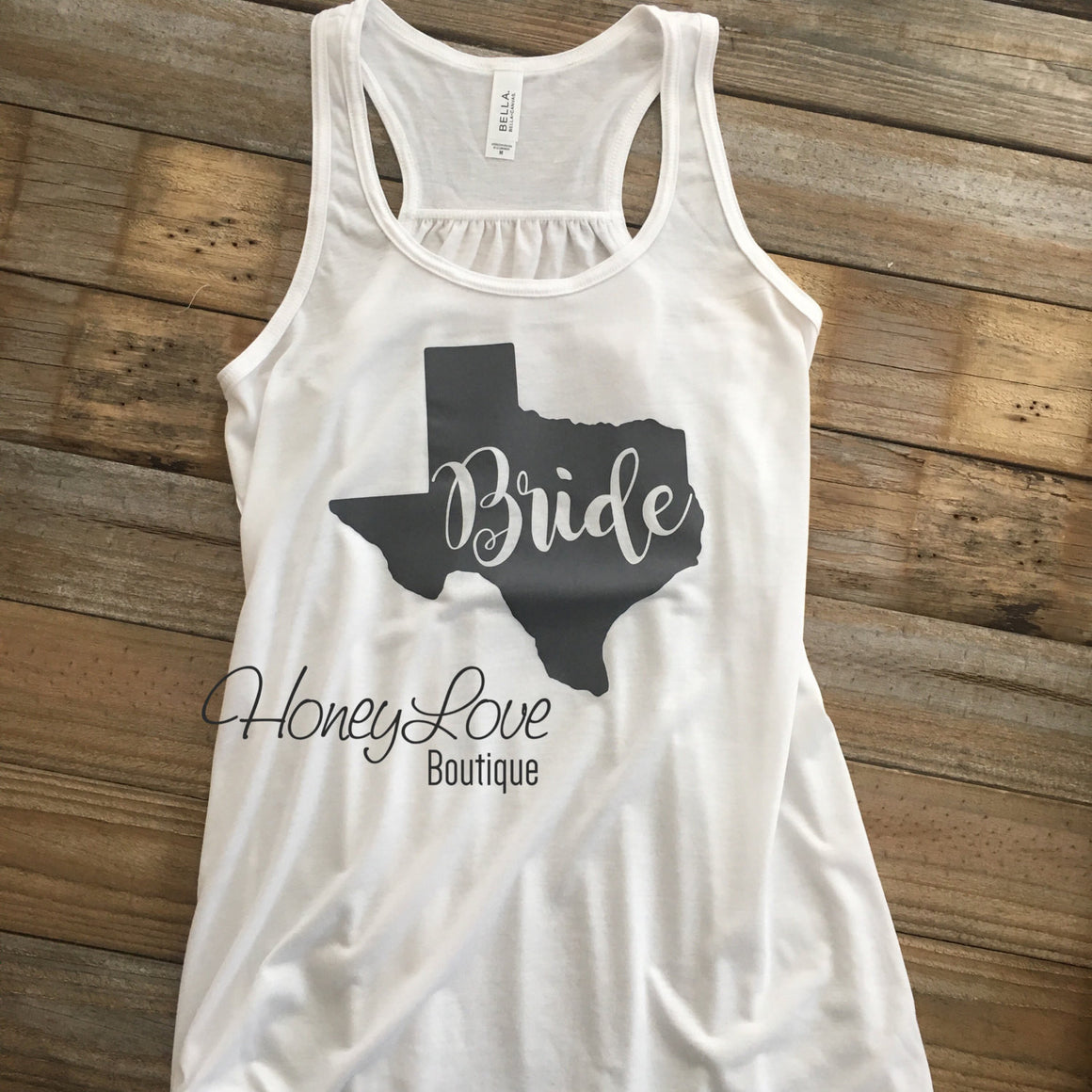 Texas Bride flowy tank - HoneyLoveBoutique