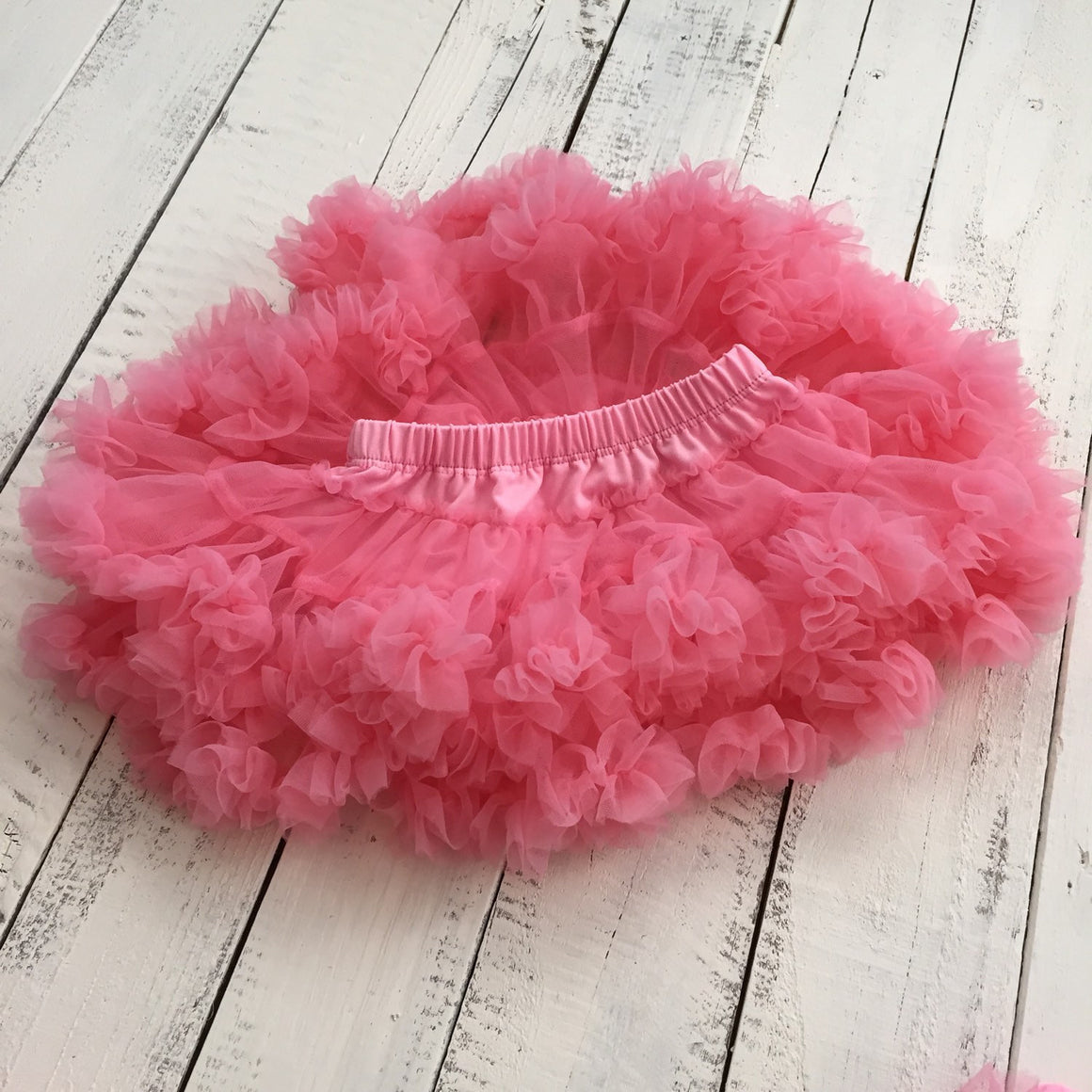 Coral Pink - Pettiskirt - Tutu Skirt Bloomer - Ruffle Bottom Bloomer - HoneyLoveBoutique